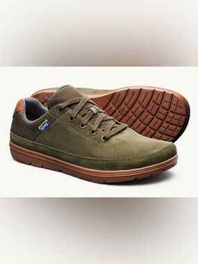 Men's Lems Chillum Canvas Casual Sneakers color - Spruce Size 11.5